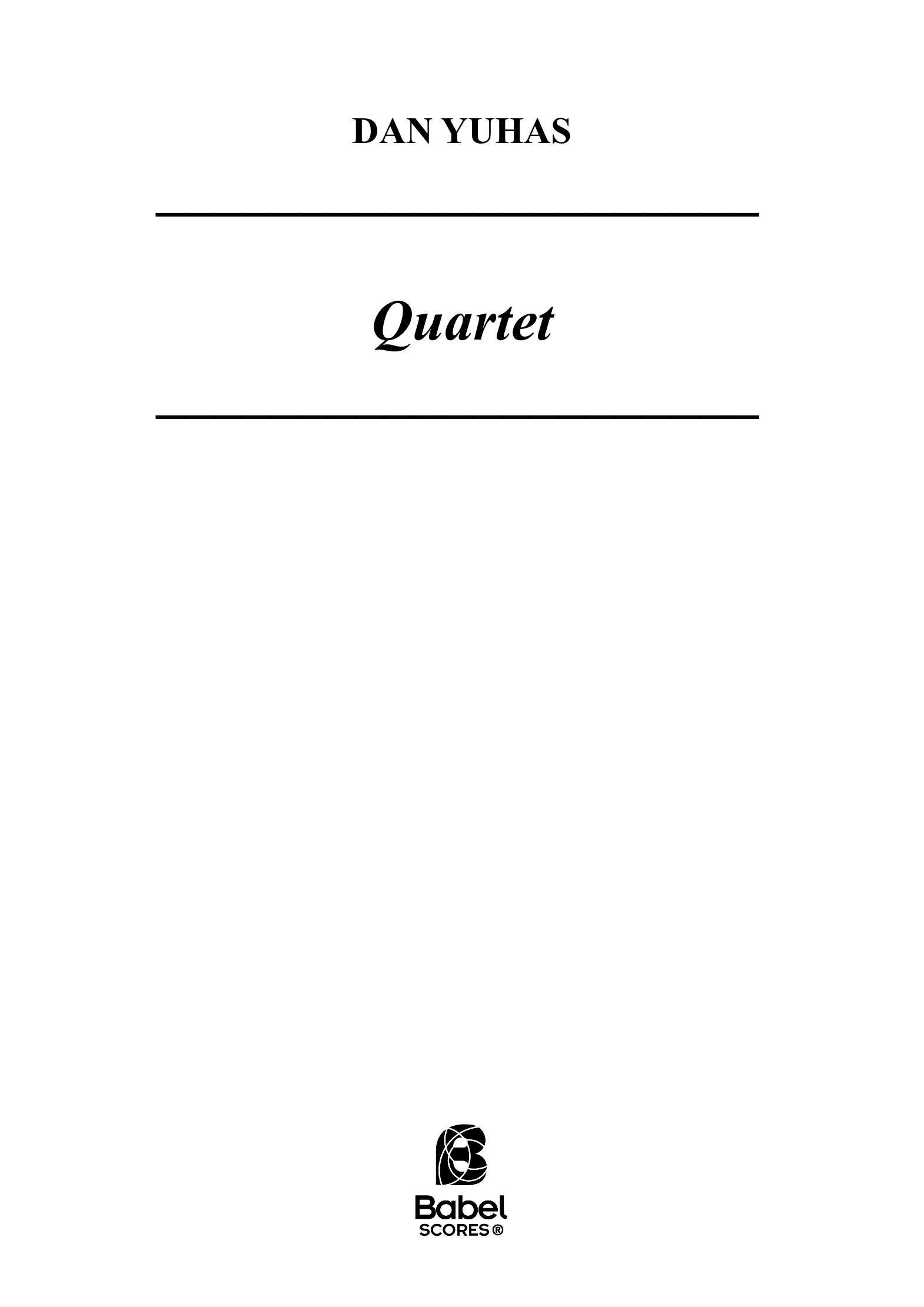 Quartetclarinet A4 z